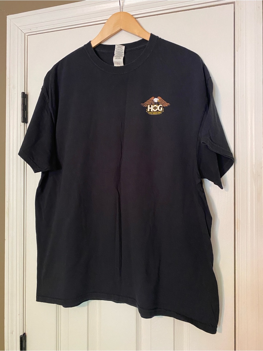 Harley Owners Group - Harley Davidson Black Short-Sleeve Tshirt - size XL (mens)